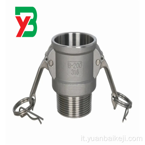 Accio in acciaio inossidabile Accoppiamento rapido/connettore rapido KJB